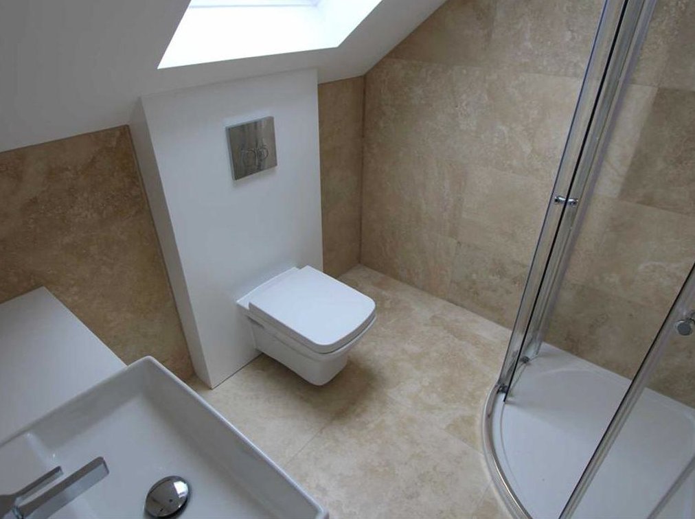 Loft shower room